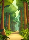 Green Forest  Mobile Phone Wallpaper