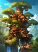 Tree House HTC Exodus 1 Wallpaper
