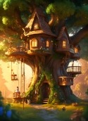 Tree House BLU Vivo 4.65 HD Wallpaper