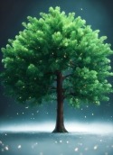 Green Tree Huawei nova 9 Wallpaper