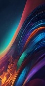Abstract Colors LG K92 5G Wallpaper
