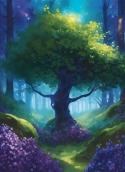 Green Tree Infinix Hot 40 Pro Wallpaper