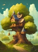 Tree House OnePlus 12R Wallpaper