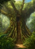 Magnificent Giant Tree HTC P3350 Wallpaper
