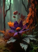 Purple Flower Huawei MatePad Pro Wallpaper