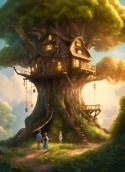 Tree House ZTE Blade V30 Vita Wallpaper