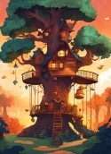 Tree House BLU C6L 2020 Wallpaper