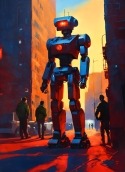Giant Robot Google Pixel XL Wallpaper
