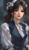 Beautiful Anime Girl Huawei nova 5z Wallpaper